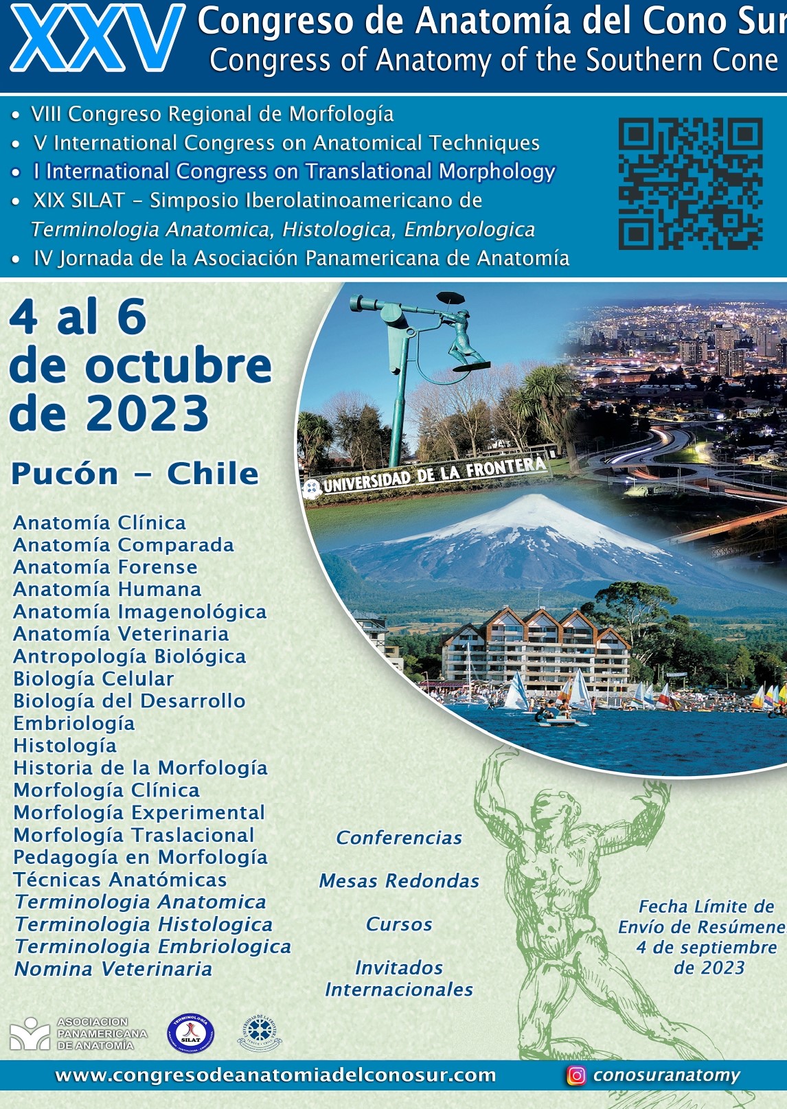 XXV CONGRESO DE ANATOMÍA DEL CONO SUR - 4 al 6 de octubre de 2023